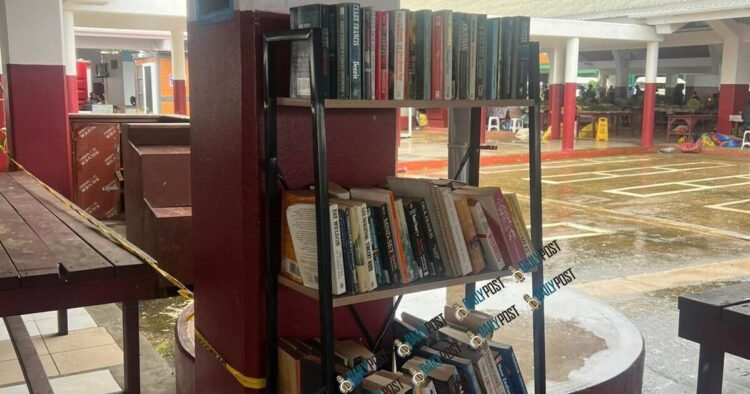 Free Book Exchange at Port Vila Main Market cultivates a love of reading