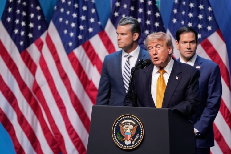 Trump says US will destroy a bridge or power plant for each Iranian attack in the Strait of Hormuz