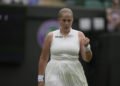 Ostapenko’s hard-fought victory in the first round of the Wimbledon tennis championship