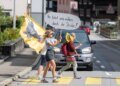 Swiss villagers block holiday traffic to protest congestion