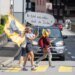 Swiss villagers block holiday traffic to protest congestion