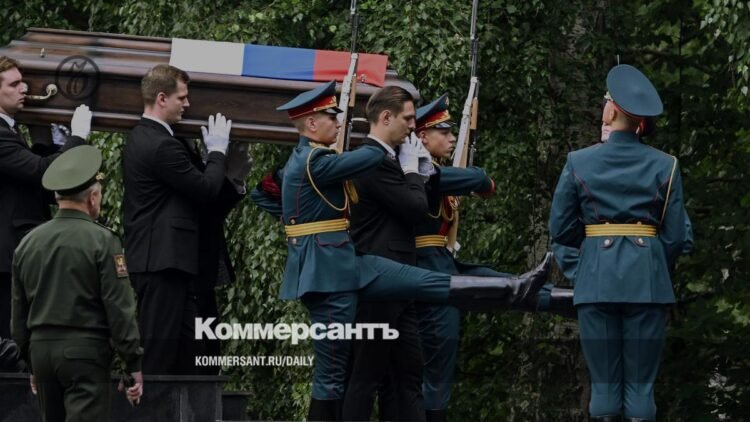 Farewell to Sergei Ivanov in Moscow. Former Minister of Defense and Secretary of the Russian Security Council has died