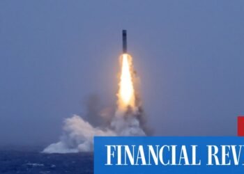 LIVE news updates: China missile flight path revealed by Taiwan; China failing to explain military expansion, says Richard Marles