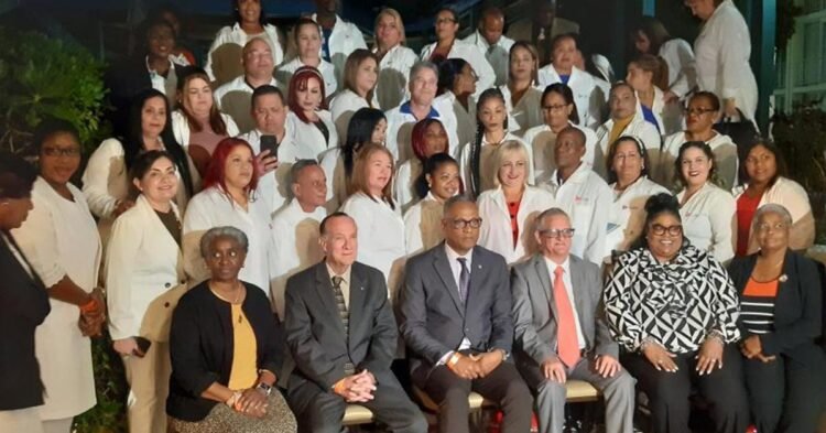 Cuba sent only three doctors to the Bahamas, the rest were technicians