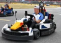 Watch: Formula 1’s Lego race descends into chaos