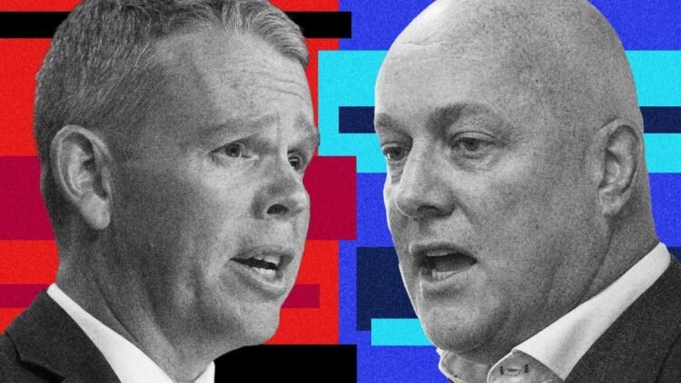 Hipkins overtakes Luxon but Coalition hangs on by a hair in latest poll