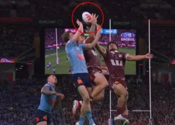 Watch: Commentators called NSW try a howler, turns out they were right