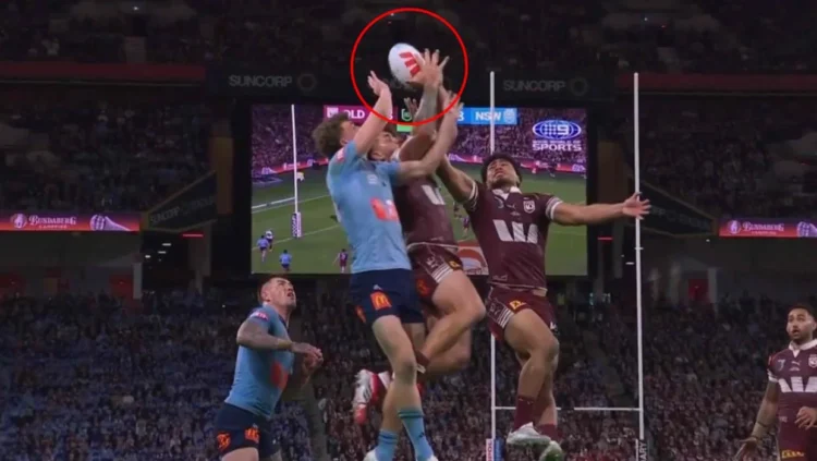 Watch: Commentators called NSW try a howler, turns out they were right