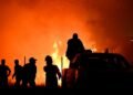 Hundreds of firefighters battle wildfires in Portugal, Greece and Spain