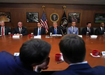 Trump holds Cabinet meeting at Camp David, a secluded retreat with a history of high-stakes talks