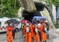 India tunnel disaster at a Himalayan hydropower project leaves 10 dead and 17 missing