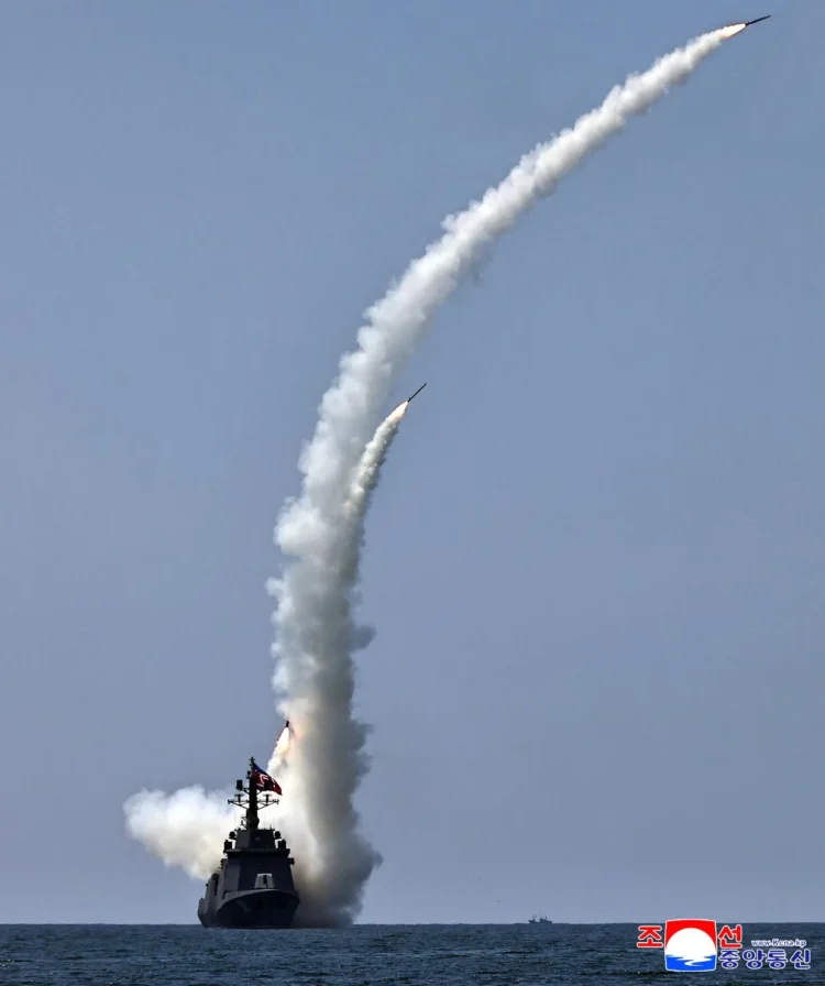North Korea tests nuclear-capable cruise missile from new destroyer