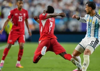 Switzerland fumes after Breel Embolo red card in World Cup quarterfinal loss to Argentina