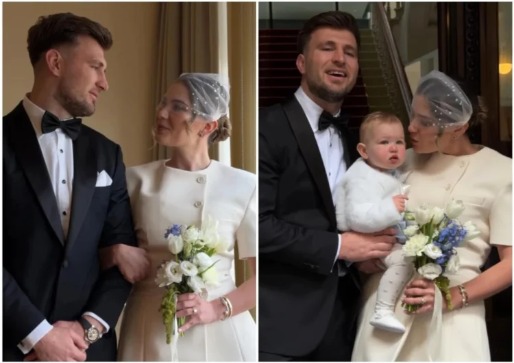 NRL star Jai Arrow marries long-time partner in secret ceremony