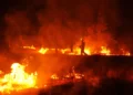 Watch: Spain’s record blaze captured from above