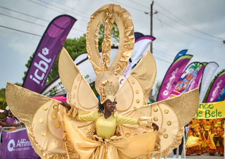 A kaleidoscope of colour as young revellers celebrate Crop Over