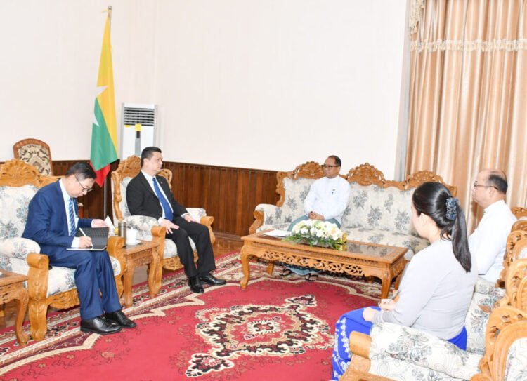 MoFA Union Minister receives AHA Centre Executive Director