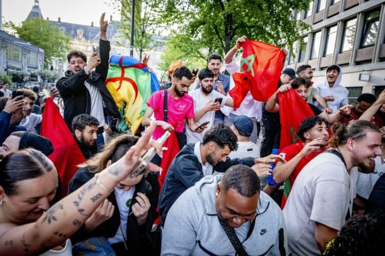 Fans jubilant after Morocco beat Netherlands, handful of arrests