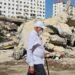 Cardinal Baltazar Porras visited La Guaira after earthquakes