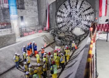 Line 2 of the Lima and Callao Metro: Tuneladora Delia completed excavation that is 100%