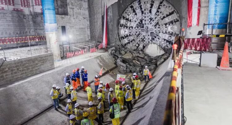 Line 2 of the Lima and Callao Metro: Tuneladora Delia completed excavation that is 100%