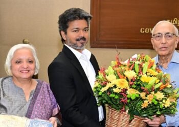 The Hindu Group’s Chairman, Director call on Tamil Nadu CM Vijay