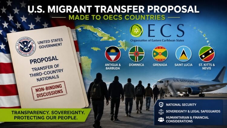 Antigua and Barbuda to table resolution on U.S. migrant transfer proposal as OECS seeks to coordinate regional response