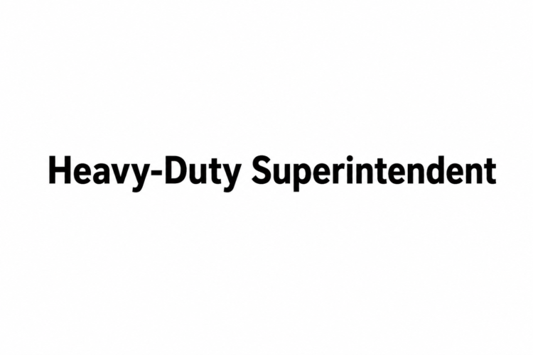 JOB VACANCY: Heavy-Duty Superintendent – Antigua News Room