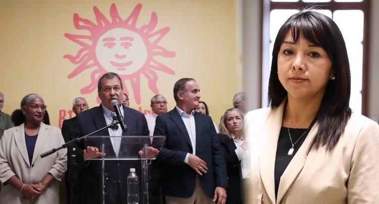 Mirtha Vásquez, senator from Ahora Nación: “We have been informed that we have reached an agreement with the Good Government Party”