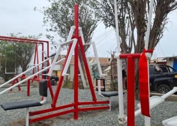 Chimbote: They deliver children’s games and mini-gyms made with the latest cast firearms