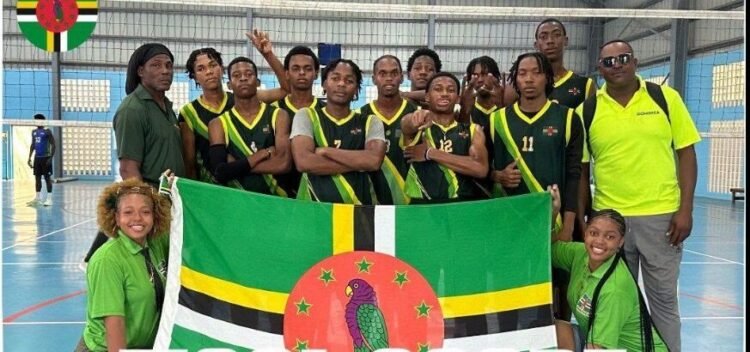 Dominica boys’ volleyball team opens WISG campaign with straight-sets victory