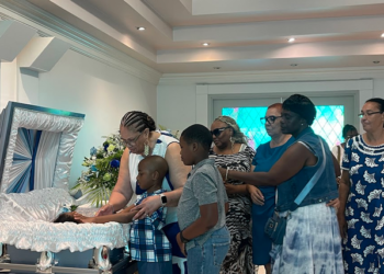 Mourners pay respects to late Chief Fisheries Officer Dr Shelly-Ann Cox
