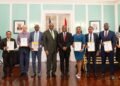 New Board of Directors for the Sir Lester Bird Medical Centre Sworn In at Government House
