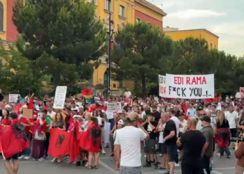 Today, the 33rd protest in front of the Prime Minister’s office/ Rama’s resignation is demanded – Shqip.com