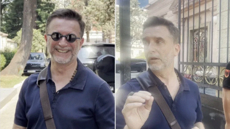 “Sold MP”, Braçe turns from the street and dialogues with the protester: Why are you shouting like that? You “washed” me, you throw the food on the street – Shqip.com