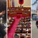 Protesters gather at the Parliament, eggs with the names of MPs and roadblocks, police “fence” in front of the institution, MPs “clash” in the session – Shqip.com