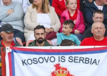 Scandal in the Champions League! Serbian fans display the “Kosovo is Serbia” banner again – Shqip.com