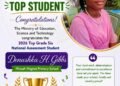 Denushka H. Gibbs Tops 2026 Grade Six National Assessment