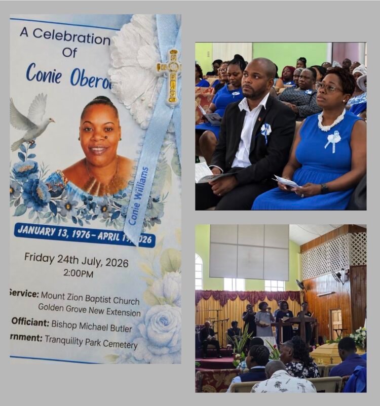 Minister of Health and Ministry Staff Pay Final Respects to Former Colleague, Conie Williams