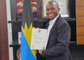 Health Minister Michael Joseph Earns MBA in Risk Management
