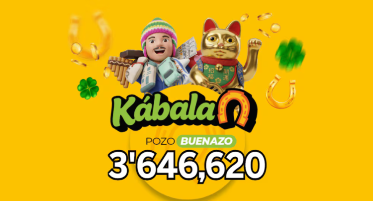 Sorteo de Kábala: conoce el Pozo Buenazo del sábado 11 de julio y cómo jugar