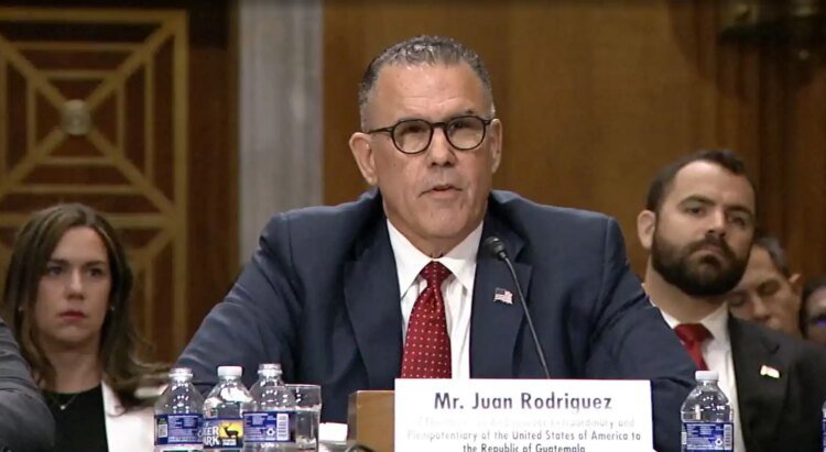 Juan Rodríguez will no longer be US ambassador to Guatemala after withdrawing his nomination