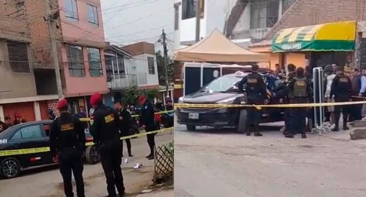 Hitman in Comas: they shoot down a taxi driver parked near his home on the border with Carabayllo