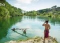 Great flooded quarries in the Czech Republic. You will take a divine bath in these places
