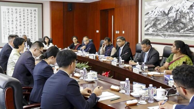 Foreign Secretary Vikram Misri meets Vice Minister of Chinese Communist Party in Beijing