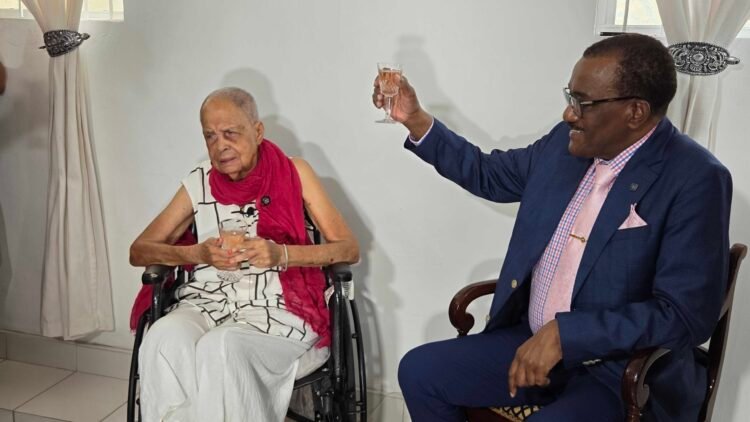 Former educator celebrates 100th birthday