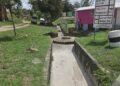 Charles Rowe Bridge folk warn of flood threat as drains remain blocked
