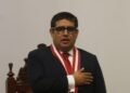 Tomás Gálvez makes official the restitution of Víctor Rodríguez Monteza as supreme prosecutor
