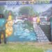 Murals unveiled at the Arnos Vale Sports Complex