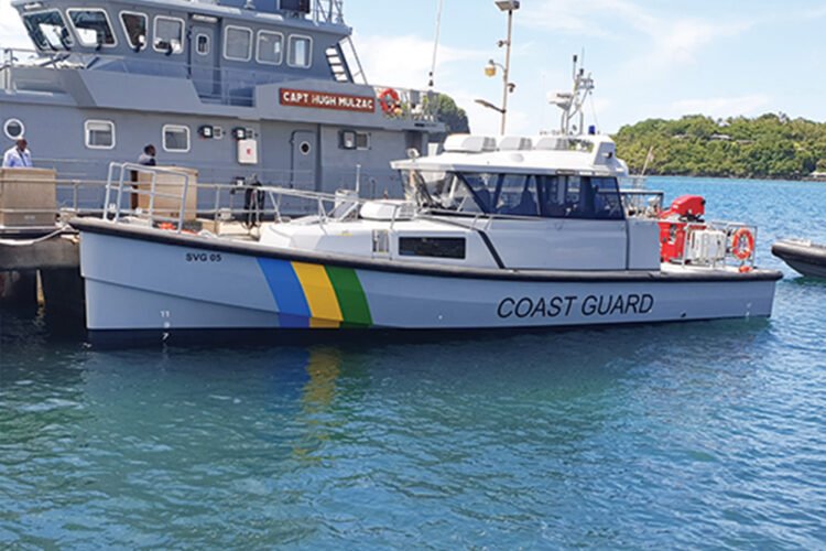 Thirty-five teens in Coast Guard Youth Summer Programme